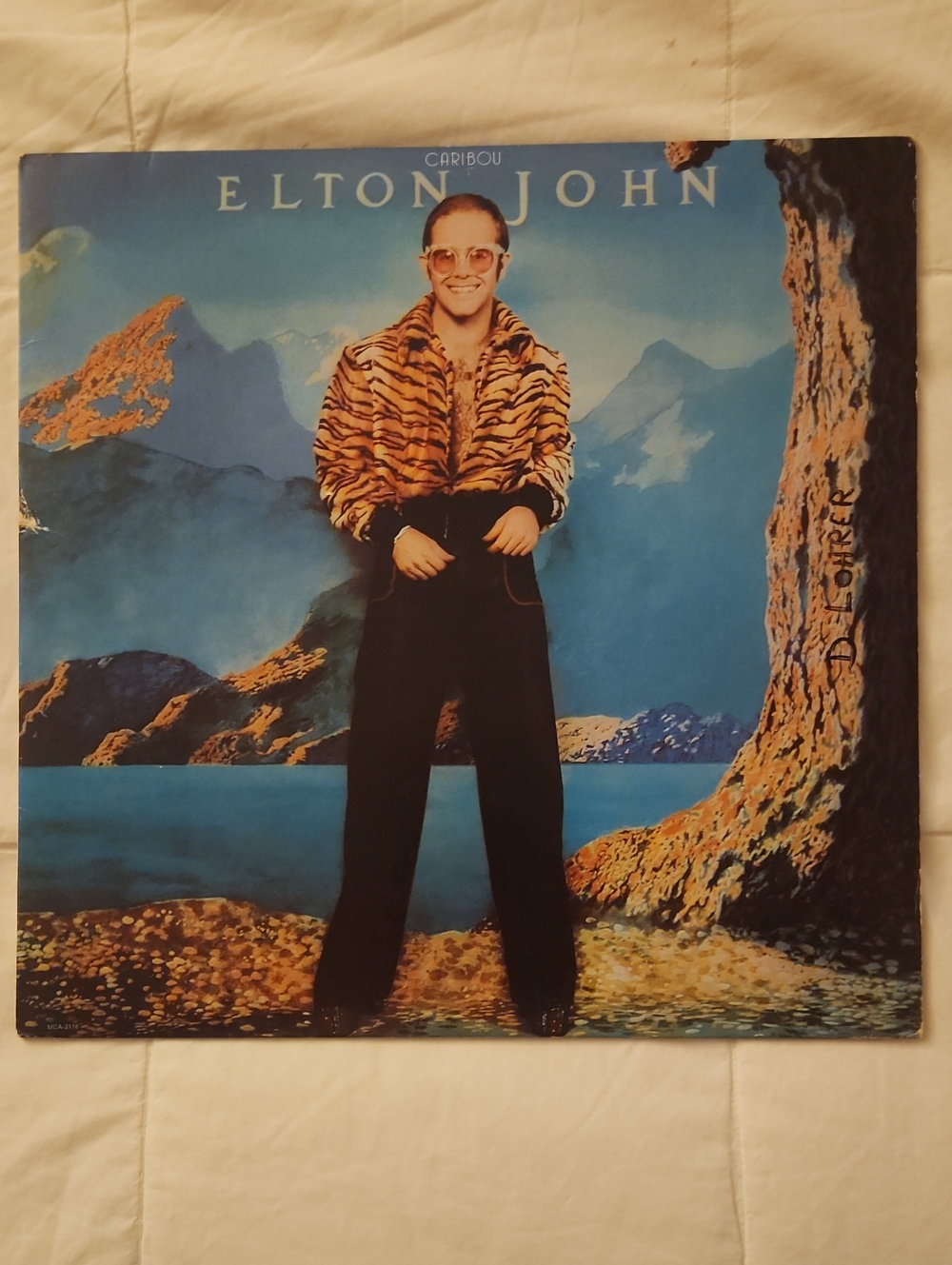 Elton John Caribou -- DISPLAY ITEM MY BEST COPY NEVER PLAYED!!!